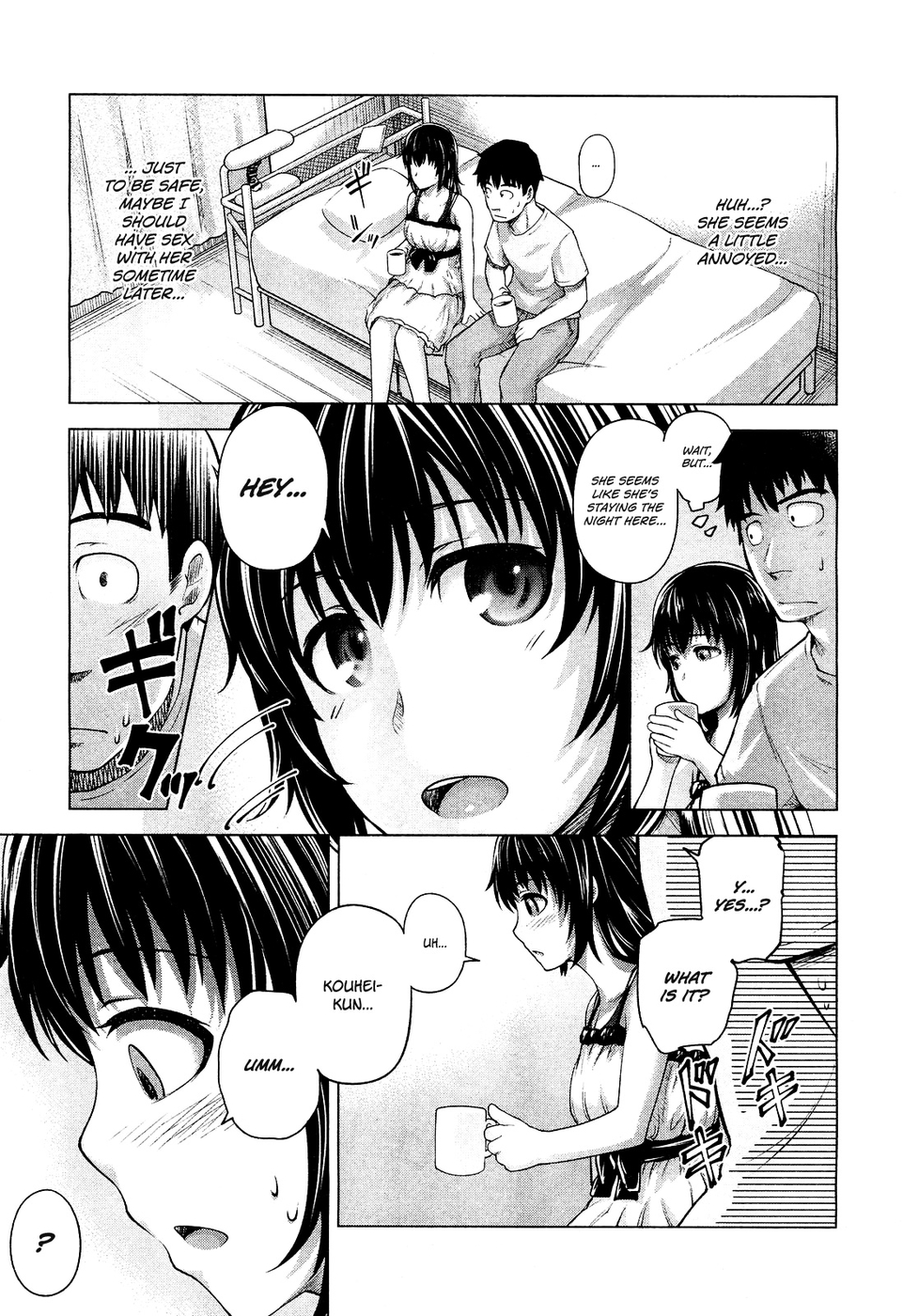 Hentai Manga Comic-Bitter face-Read-7